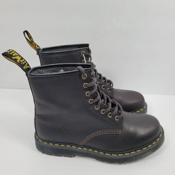 Dr. Martens 1460 Men's Wintergrip Leather Boots Cocoa 24038 US Size 10 NWB - Picture 4 of 12